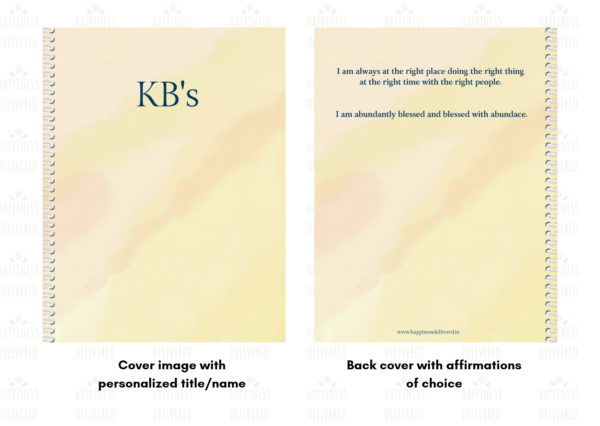 Advanced Journal A4 (Personalised)